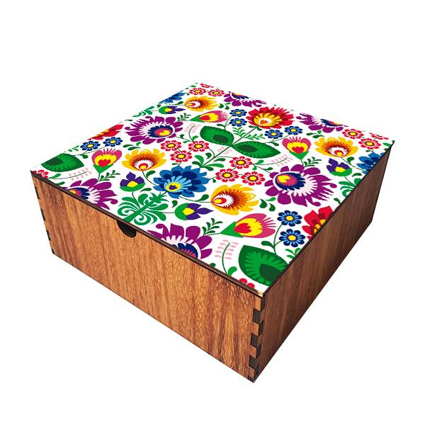 Caja de Te - Flores Pols