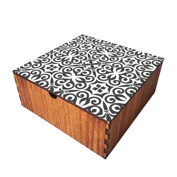 Caja de Te - Gris Raton
