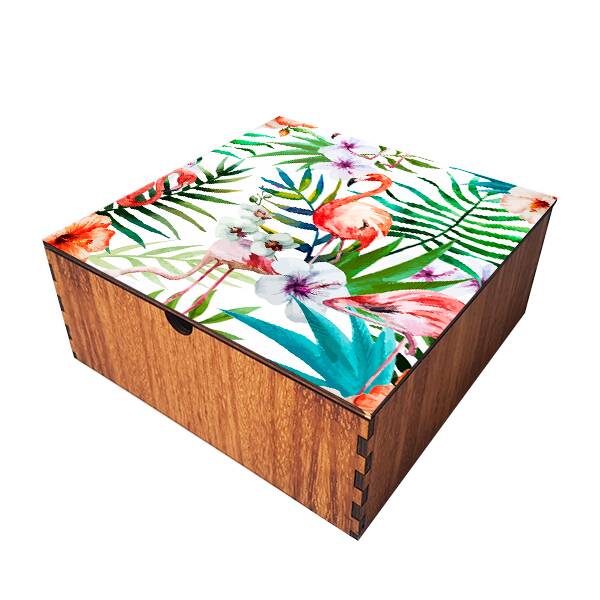 Caja de Te - Flamingos