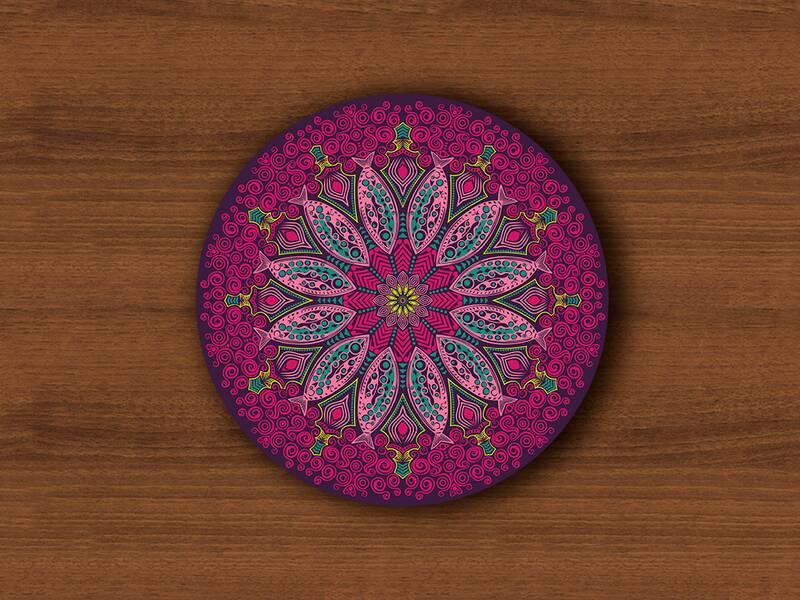 Portacaliente - Mandala Cr4