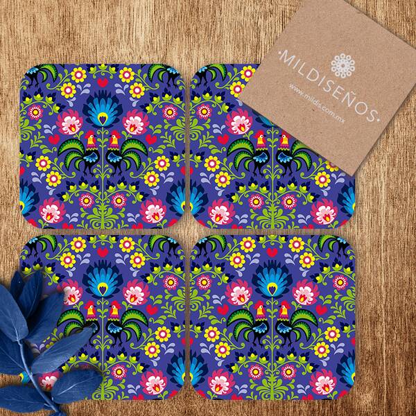 Portavasos - Gallos Pols