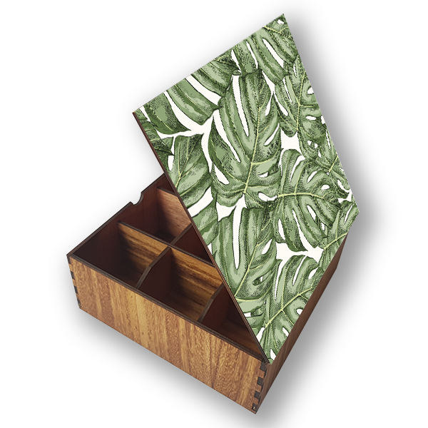 Caja de Te - Monstera