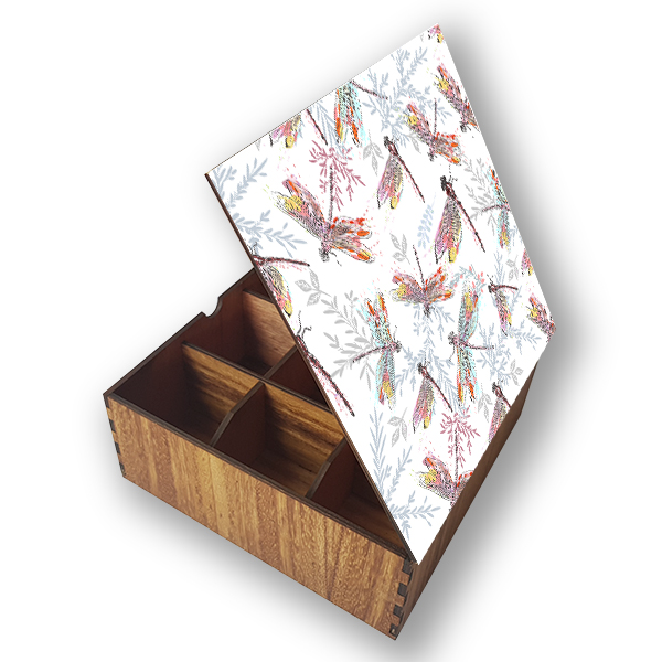 Caja de Te - Libélulas
