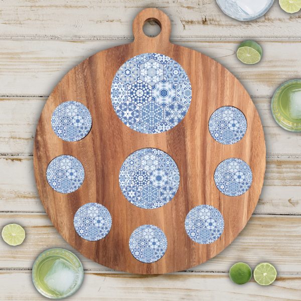 Tequilero - Mosaico Azúl