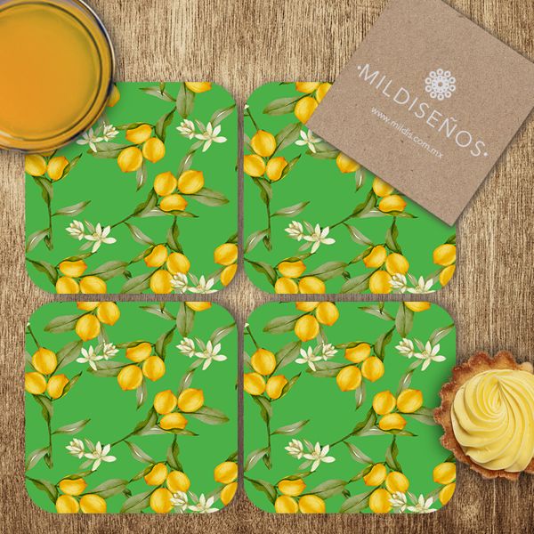 Portavasos - Limon Verde