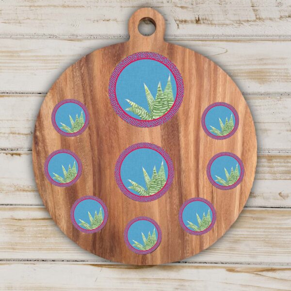 Tequilero - Cactus Azul Rojo