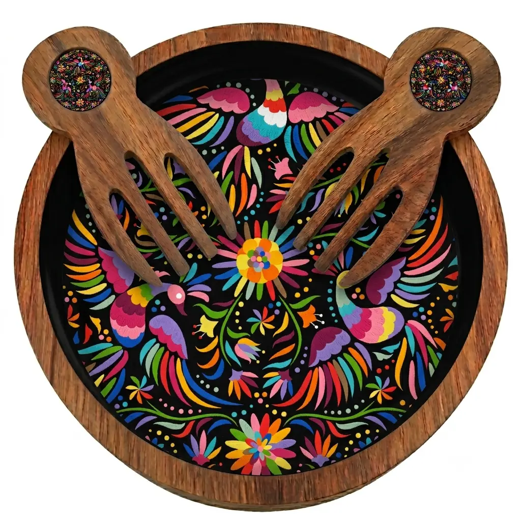 Ensaladera Tenango negro